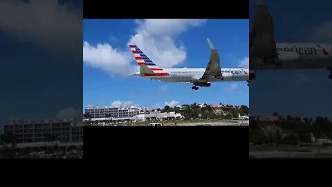 Crazy #Aircraft Landing Just Over Ground #Flying #Pilot