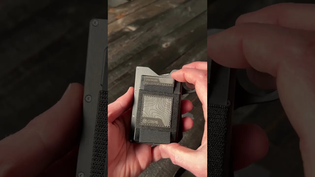 Applying a new accessory to the Grip 6 wallet (yay or nay?) #shorts #youtubeshorts