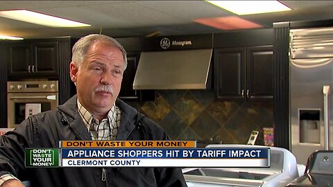 Appliance shoppers feel pinch from tariff