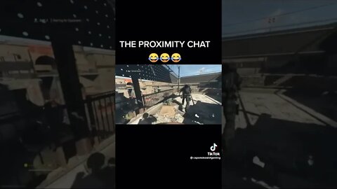 Proximity Chat Warzone😂 #cod #shorts #gaming #codmobile #modernwarfare2