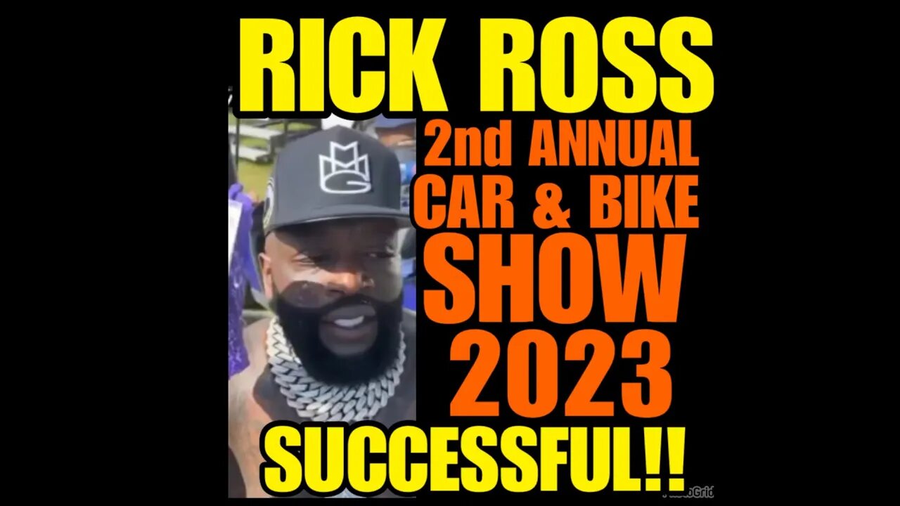 NIMH Ep #541 Rick Ross 2nd Annual Car Show was Successful!