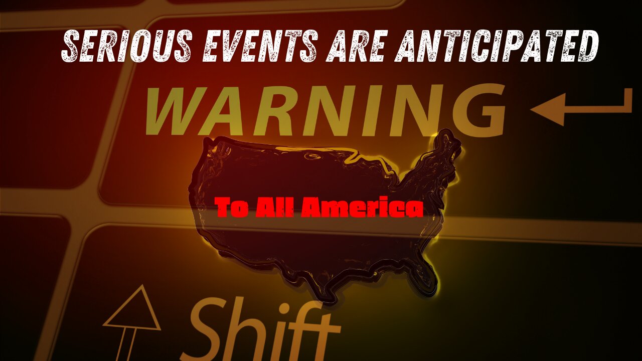 Serious Events Are Expected.. A Warning To All American!!! Dec 2024