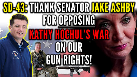 There’s a Reason Why Kathy Hochul Wants Senator Jake Ashby Gone!