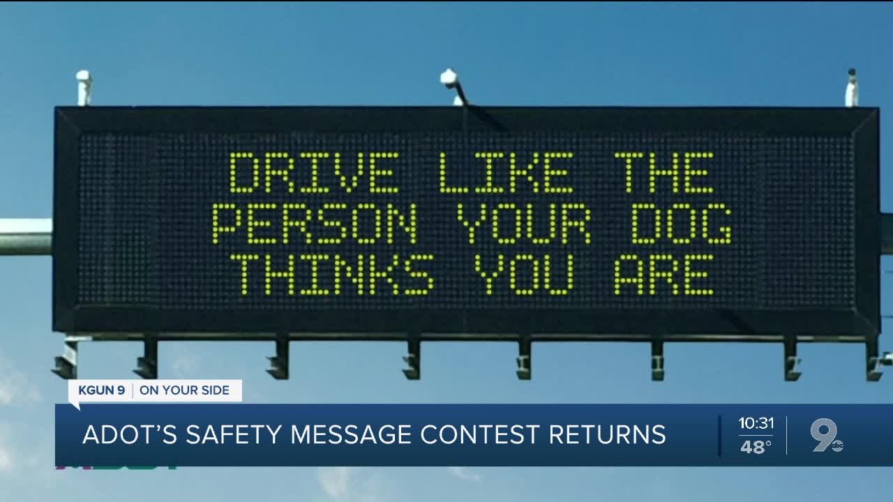 Think you're funny? You can write a safety message for ADOT