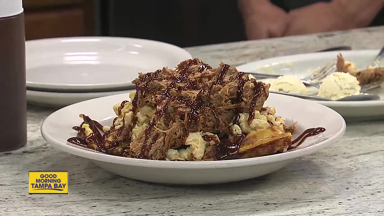 How to make Pulled Pork Mac Stack