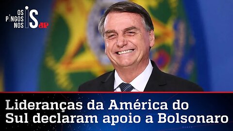 Após Trump, Bolsonaro recebe novos apoios de líderes internacionais
