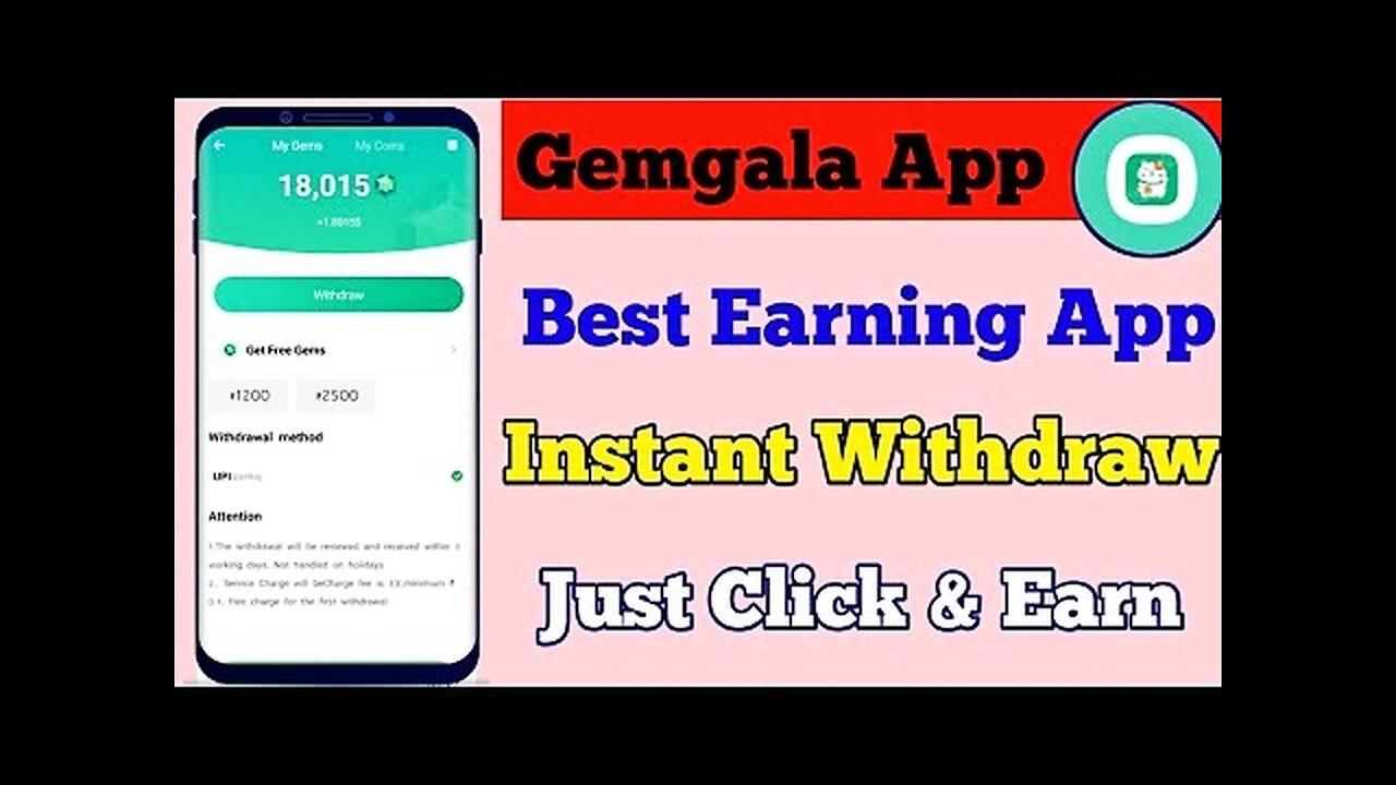 Very easy way to earn money | Play games on gemgala and ern money