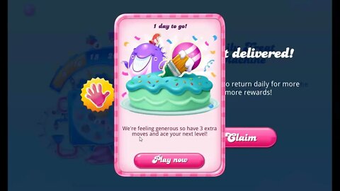 1 Day to Go! Candy Crush Birthday Gift for 11/13/22. Prize reveal is...