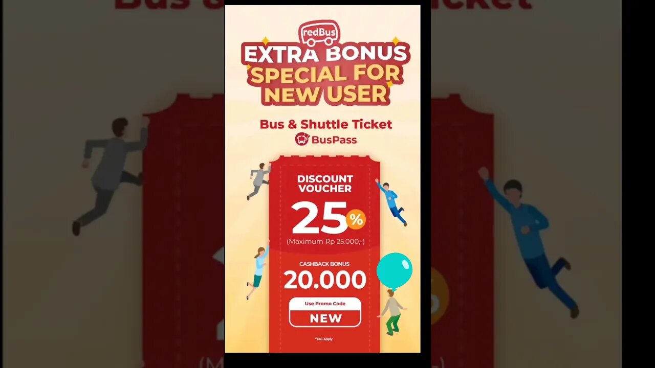 BUSS + SHUTTLE TICKET RED BUSS BY APPLICATION
