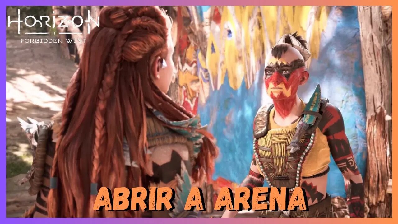 ABRIR A ARENA - Horizon Forbidden West Legendado em Português