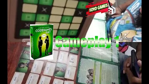 Codenames Duet Gameplay 1