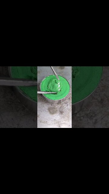 Casting Metal with Kinetic Play Sand #shorts