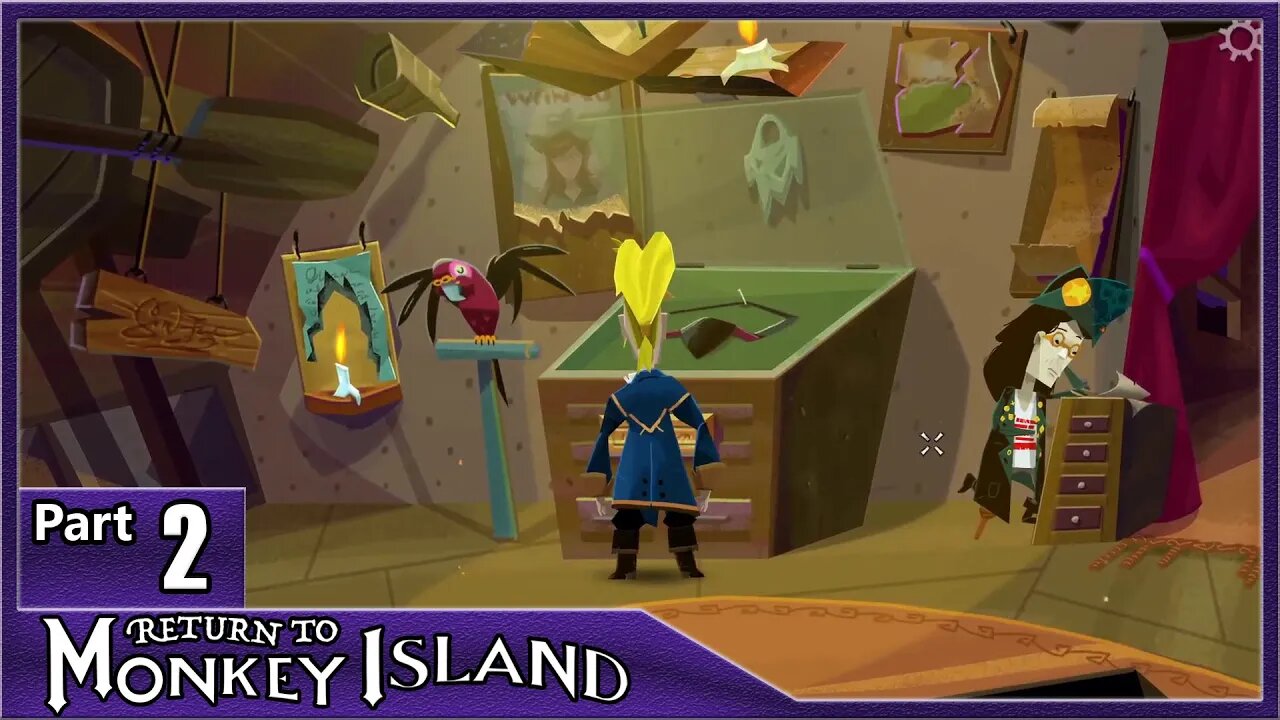 Return to Monkey Island, Part 2 / Museum, Forgiveness Frog, Forest Puzzle