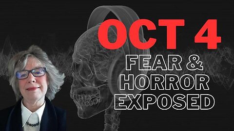 October 4th -- The American Fear and Horror Show Exposed