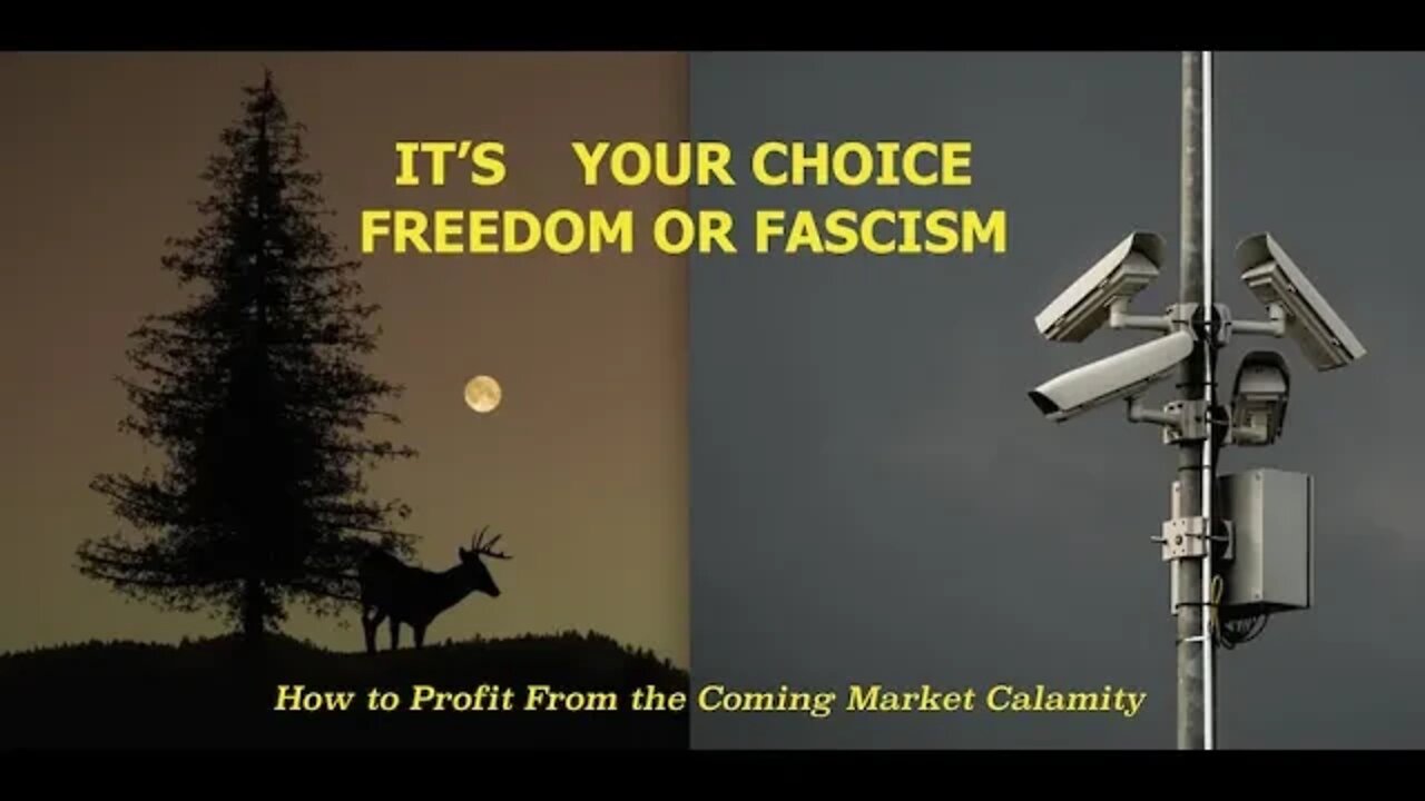 Its Your Choice, Freedom or Fascism; How to Profit From the Coming Market Calamity, Bob Kudla