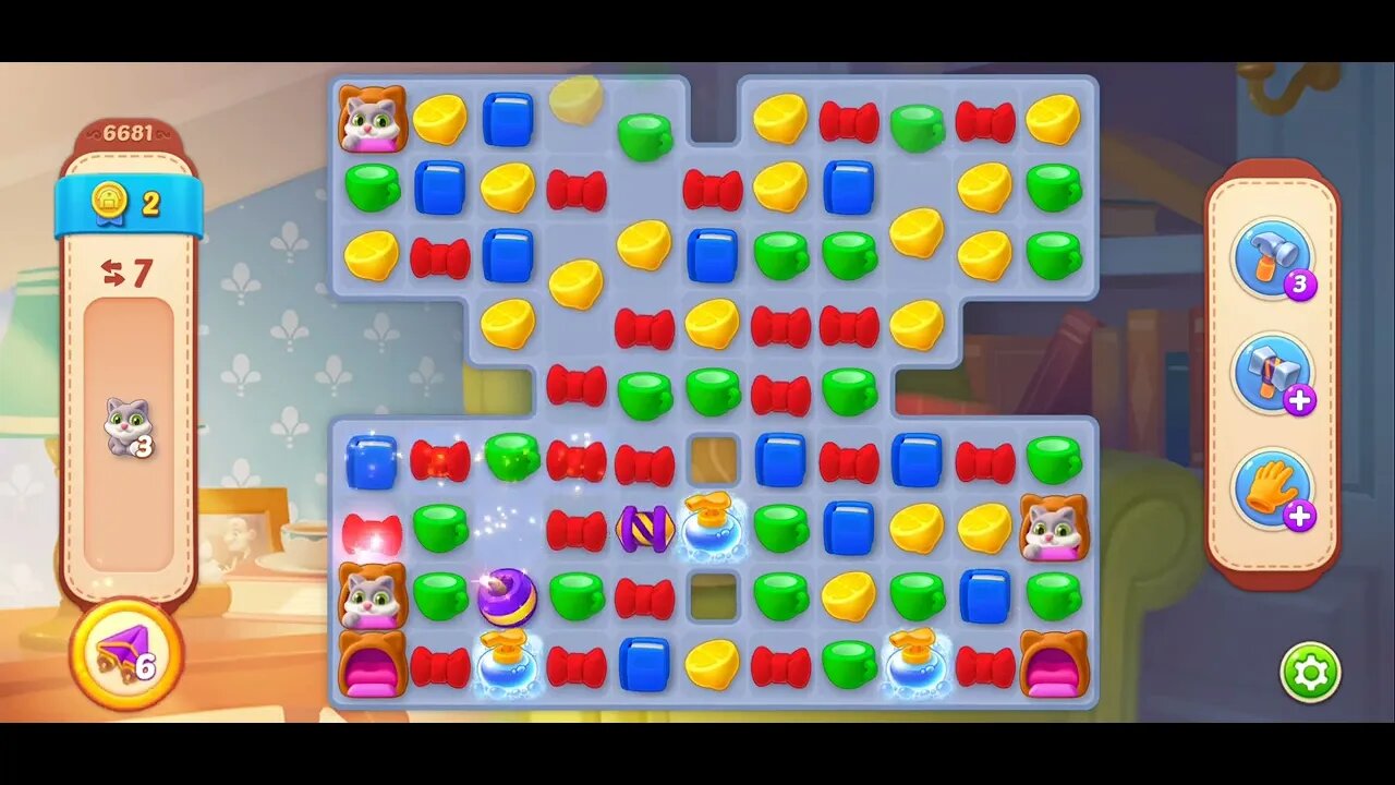 Playrix Homescapes Gameplay Walkthrough Level 6681