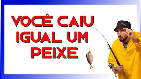 VOCÊ CAIU IGUAL UM PEIXE NESTE ATAQUE - CONFIRA