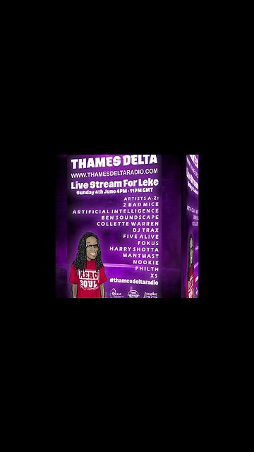 LIVE STREAM FOR LEKKE - TAMES DELTA RADIO