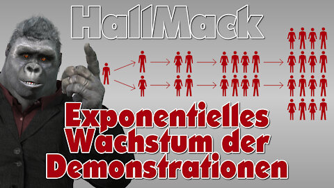 Exponentielles Wachstum der Demos