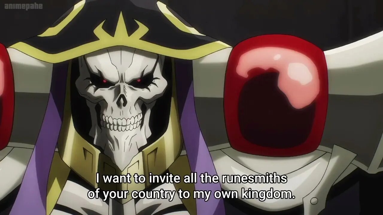 A guy who can't drink isn't trustworthy | Overlord s4 ep6 オーバーロード 4 エピソード 6