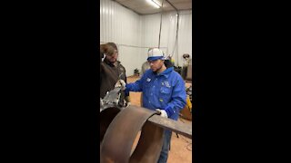 Part 1 of Welding with Tim Spire