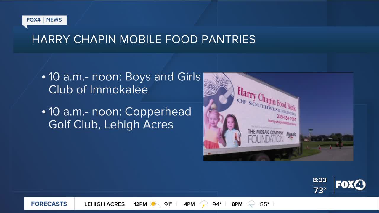 Harry Chapin mobile food pantries