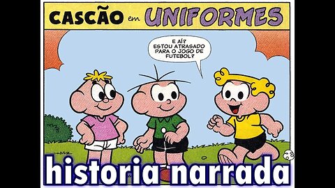 Cascão em-Uniformes | Gibis do Rapha