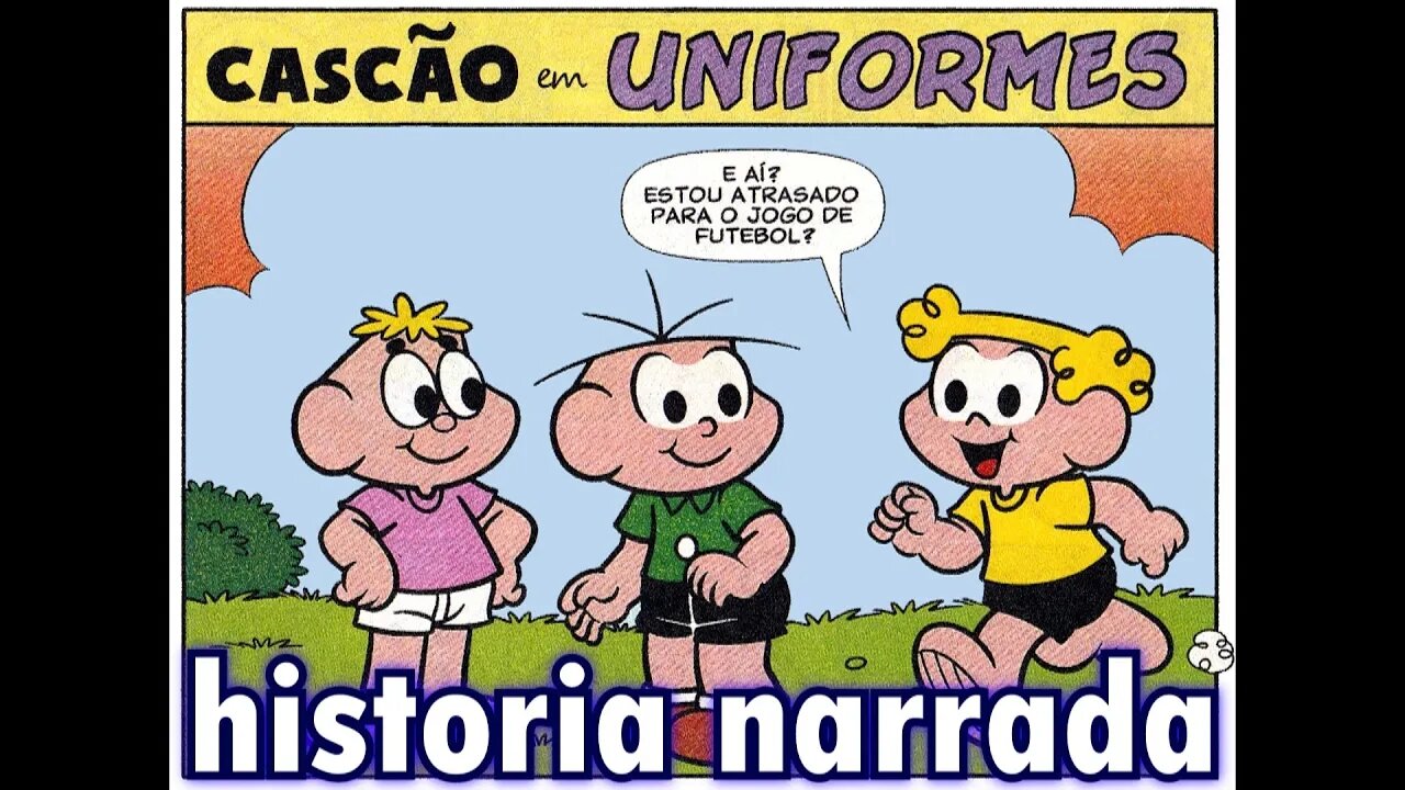 Cascão em-Uniformes | Gibis do Rapha