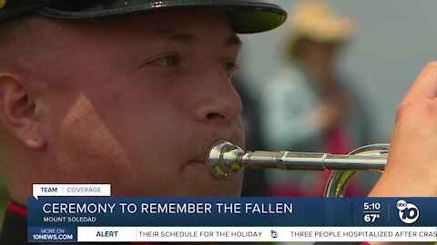 Memorial Day Ceremony atop Mt. Soledad