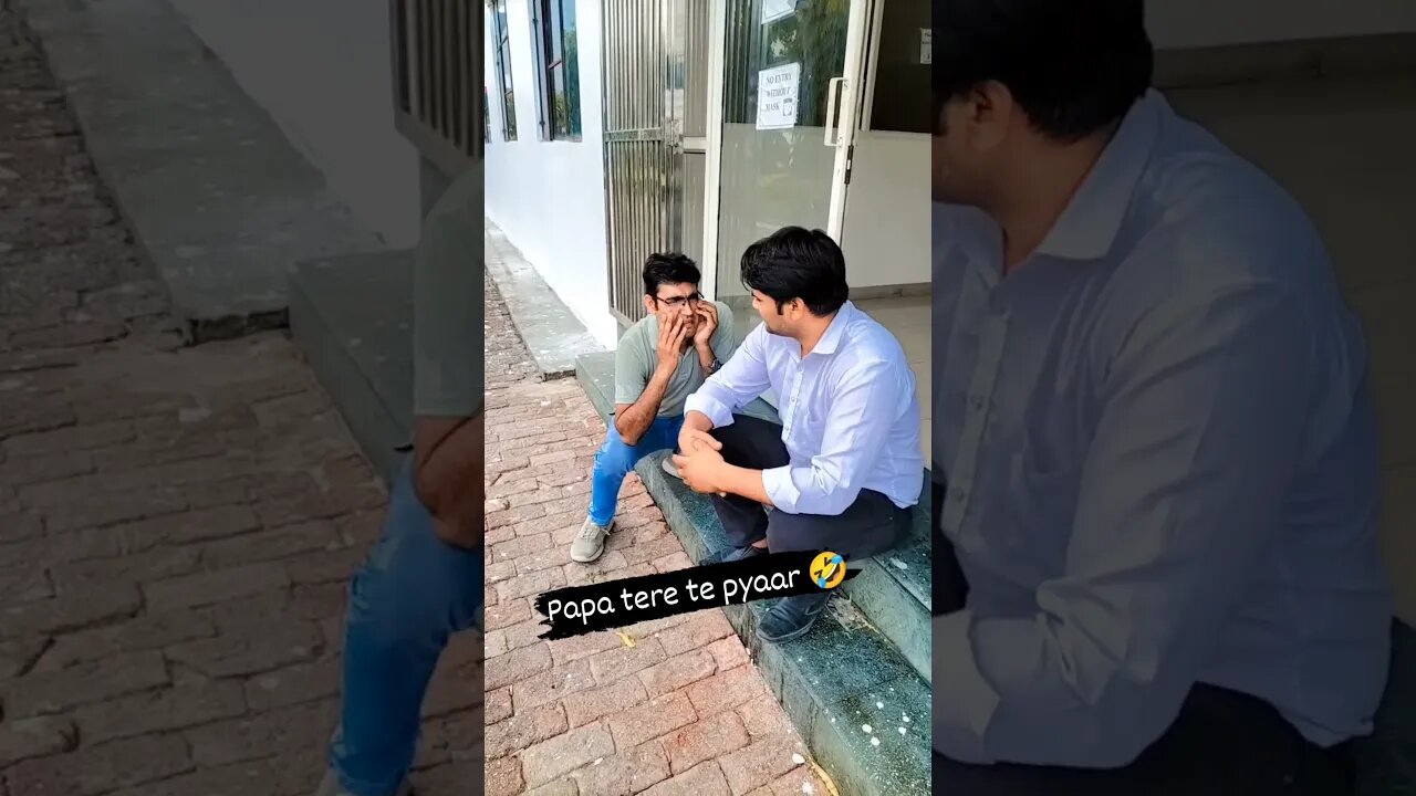 पापा तेरे ते प्यार करें 🤣#rudrakrishna #viral #desi #ytshorts #shortsfeed @RudraKhatanaGurjjar #yt