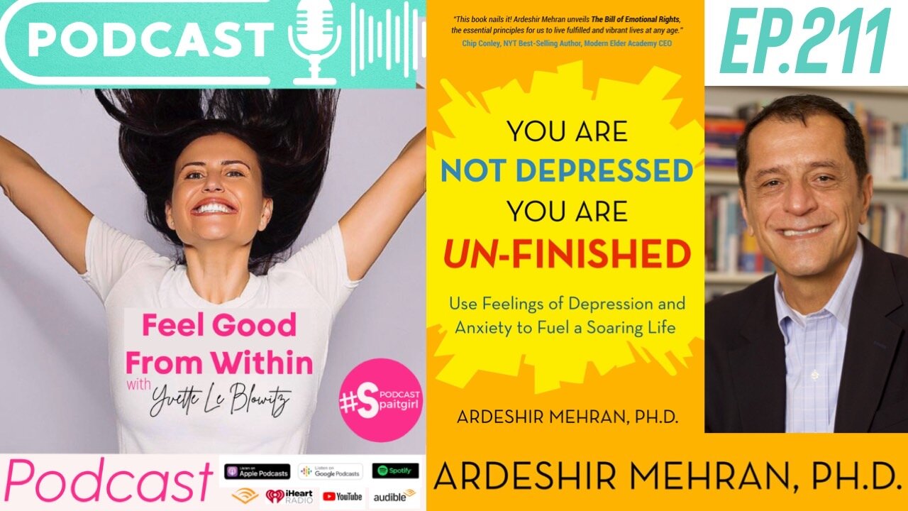 You Are Not Depressed w/Dr Ardeshir Mehran | Yvette Le Blowitz | Self Help Podcast