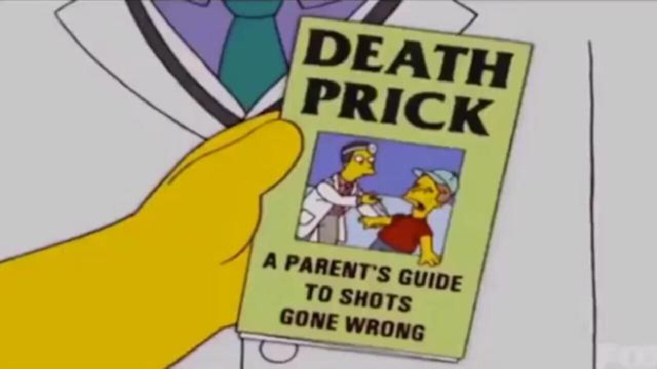 When The Simpsons tried to warn us about the "death prick"