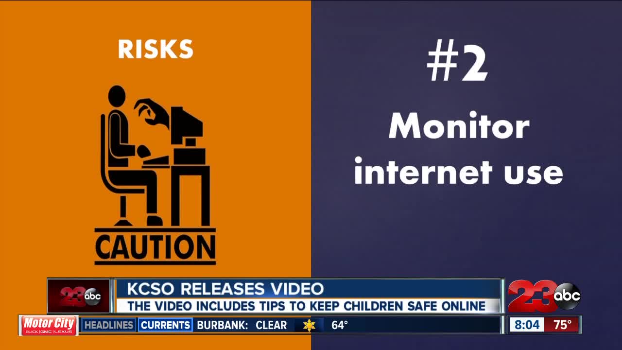 KCSO shares tips to help your child avoid online predators