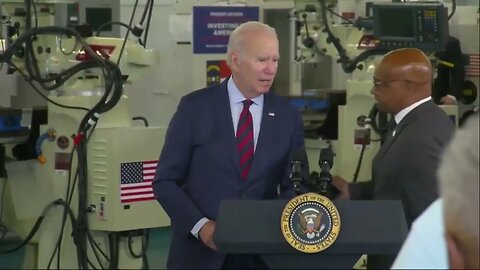Biden Ends Speech, Immediately Needs To Be Told Where To Go To Exit The Stage
