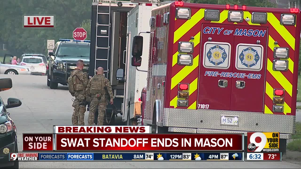 SWAT standoff over, children inside unharmed