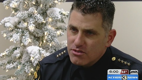 Omaha Police Chief Todd Schmaderer reacts to police shootings across the country