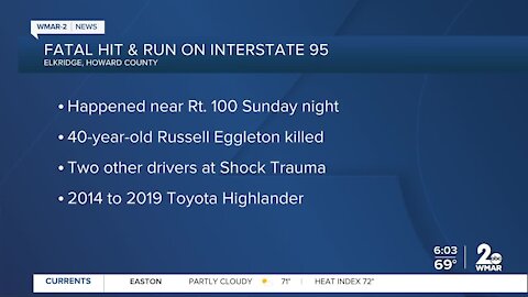 Fatal hit & run on Interstate 95