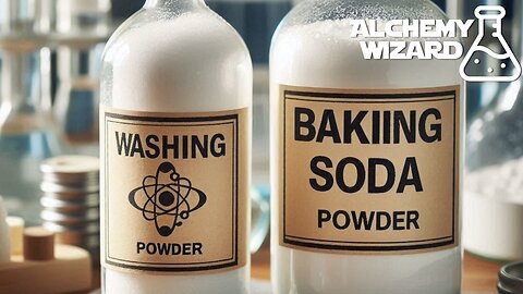 How to make food grade Washing Soda from Baking Soda!