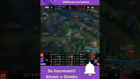 DFM vs LOUD - Fuga ninja do Croc