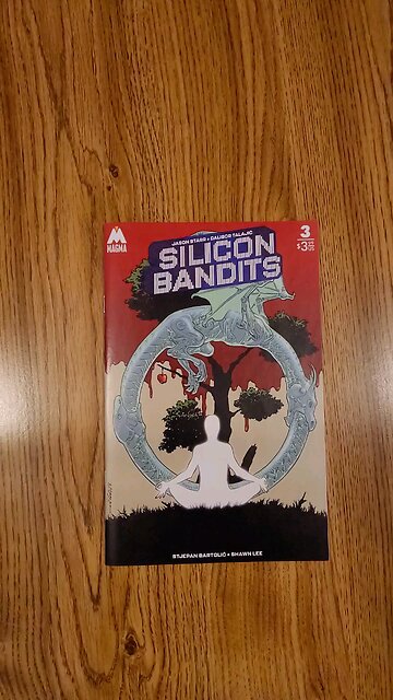Silicon Bandits #3 Magma Comix #QuickFlip Comic Review Jason Starr,Dalibor Talajić #shorts