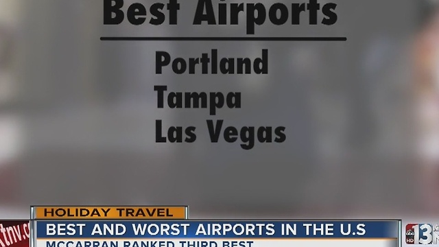 McCarrain International Airport named 3rd best