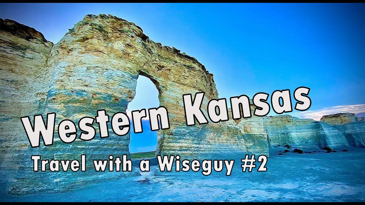 Western Kansas 2-day road trip - Monument Rocks, Coronado Heights, Rock City, Mushroom Rock