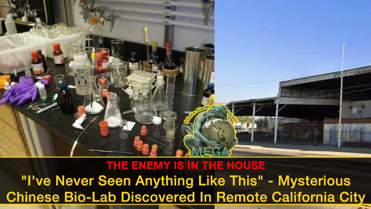 "I've Never Seen Anything Like This" - Mysterious Chinese Bio-Lab Discovered In Remote California City