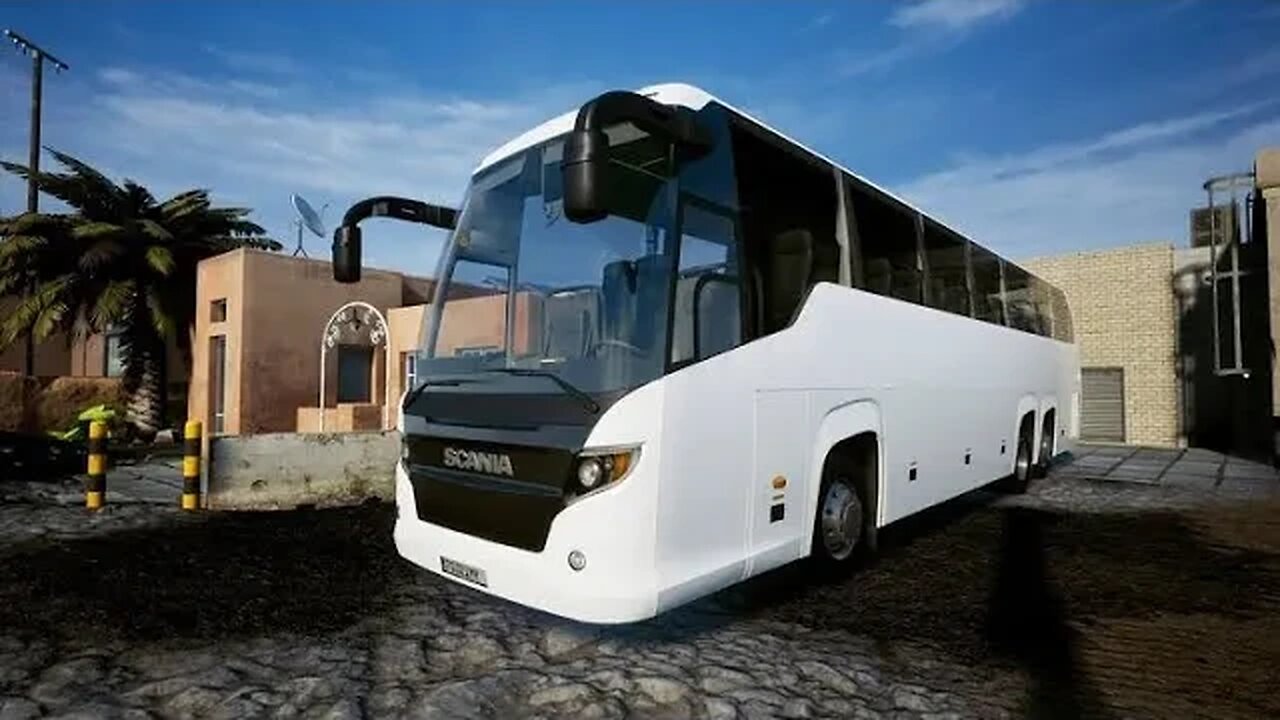 Tourist Bus Simulator Scaina Bus Unreal Engine Gameplay