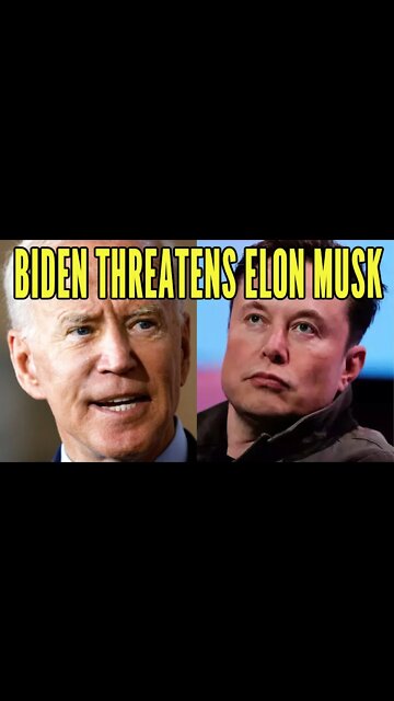 Biden Threatens Elon Musk! #elonmusk #news #shorts
