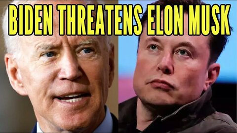 Biden Threatens Elon Musk! #elonmusk #news #shorts