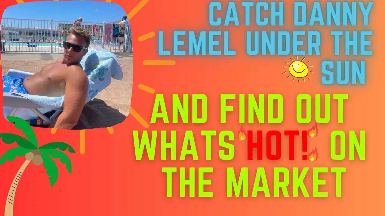 CATCH DANNY LEMEL LIVE IN THE HOT SEAT AND FIND OUT WHATS HOT IN THE REALESTATE MARKET!!
