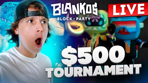 (LIVE) $500 BLANKOS BLOCK PARTY TOURNAMENT!