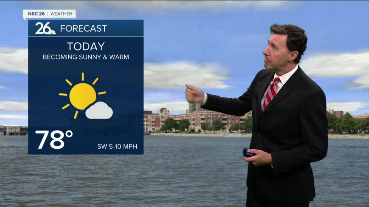 Michael Fish's NBC 26 weather forecast