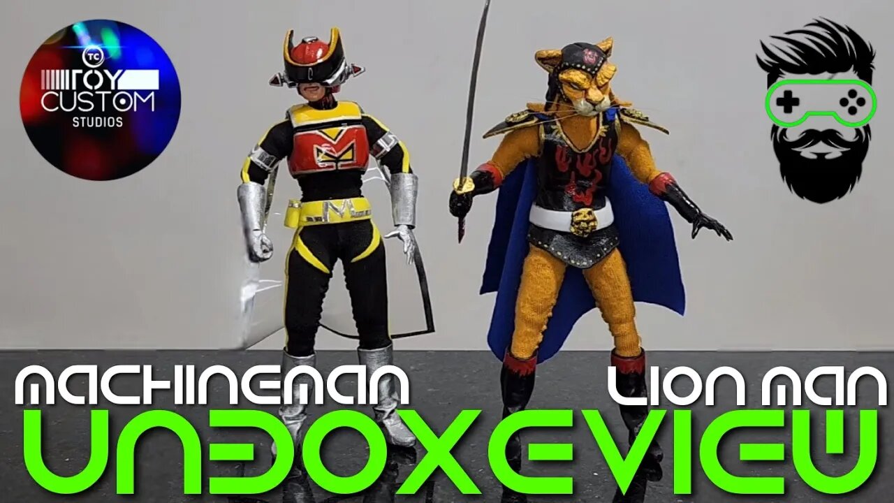 Lion man e Machineman / Custom (Review) PT/BR